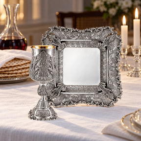 Eliyahu-Set 925 Silber Signature — Lifestyle-Setting am Sedertisch