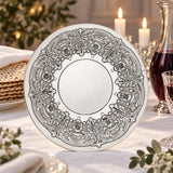 Eliyahu-Teller 925 Silber Signature — Lifestyle-Setting am Sedertisch