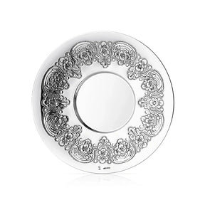 Eliyahu-Teller 925 Silber Signature Light 23 cm — schmaler Rankenring, breite polierte Zonen, Zaramella Italien