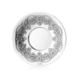 Eliyahu-Teller 925 Silber Signature Light 26 cm — schmaler Rankenring, breiter polierter Rand als Gravurfläche, Zaramella