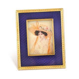 Picture frame enamel purple