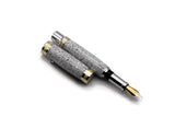 Fountain pen made of white granite unique