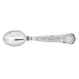 Birth spoon 925 silver train