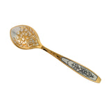 Coffee spoon 925 silver gold-plated Astra Classic