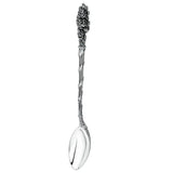 Mokkalöffel 925 Silber Rosalia ArgentA — filigraner Zweig-Stiel mit üppigem Rosen-Strauß als plastische Krönung, mehrere detaillierte Rosenblüten, hochglanzpoliert