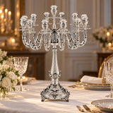 Kandelaber 925 Silber Signature Square — Lifestyle-Setting an der festlichen Tafel