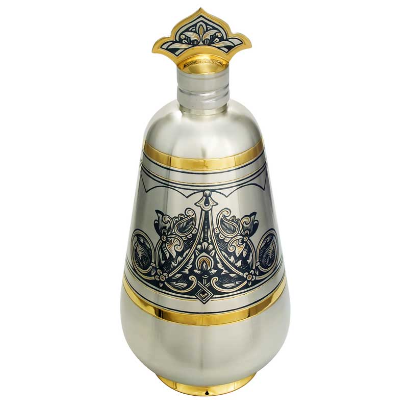 Small carafe 925 silver gold-plated 270 ml