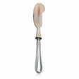 Kaviarmesser 925 Silber mit Horn — gravierbar Zaramella — Freisteller