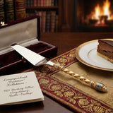 Caviar cutlery made of 925 silver gold-plated with niello decoration Tradition