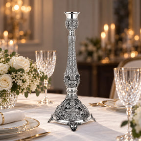Kerzenleuchter 925 Silber Signature Maxi — Lifestyle-Setting an der festlichen Tafel