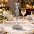 Kerzenleuchter 925 Silber Signature Mini — Lifestyle-Setting an der festlichen Tafel