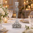 Kerzenleuchter 925 Silber Signature Mohn — Lifestyle-Setting an der festlichen Tafel