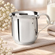 Kinderbecher 925 Silber Perlenhenkel — Lifestyle-Setting, Geschenk zur Geburt und Taufe