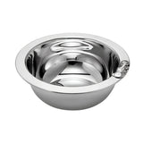Kinderschale 925 Silber Bär mit Ball — polierte runde Silberschale mit Bär-mit-Ball-Relief am Rand, Geschenk zur Taufe