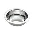 Kinderschale 925 Silber Teddybär — polierte runde Silberschale mit kleinem Teddybär-Relief am Rand, Geschenk zur Taufe