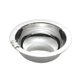 Kinderschale 925 Silber Teddybär — polierte runde Silberschale mit kleinem Teddybär-Relief am Rand, Geschenk zur Taufe