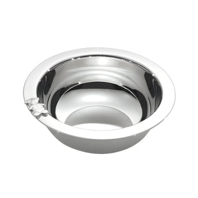 Kinderschale 925 Silber Teddybär — polierte runde Silberschale mit kleinem Teddybär-Relief am Rand, Geschenk zur Taufe