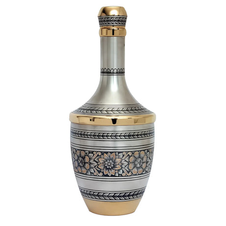 Schnapskaraffe 925 Silber vergoldet Opulence 300 ml