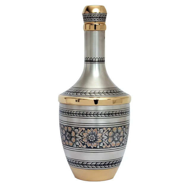 Schnapskaraffe 925 Silber vergoldet Opulence 300 ml