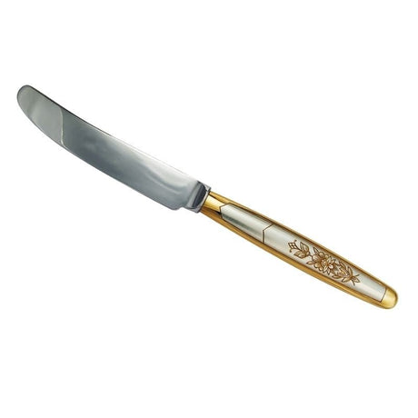 Menümesser 925 Silber vergoldet Astra Non - Niello