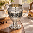 Milchkännchen 925 Silber Niello — Lifestyle-Setting am Kaffeetisch