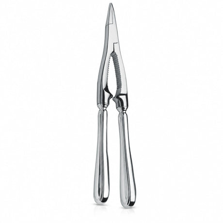 Nussknacker 925 Silber Inglese mit Traubenschere Zaramella — Freisteller