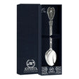 Orthodox Tauflöffel "Engel" - 925 Silber leicht geschwärzt in Geschenkbox.
