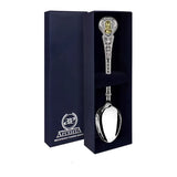 Tauflöffel 925 Silber „Heilige Matrona von Moskau“ – vergoldet & gravierbar