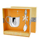 ideo: Geschenkset 925 Silber Junge – Kinderbecher & Teelöffel mit Gravur-Option, ideale Geschenkidee zur Taufe oder Geburt.