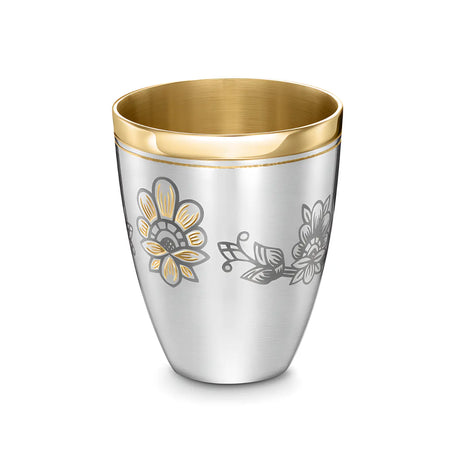 Schnapsservice Set 925 Silber vergoldet Niello | Astra Classic | 4 - teilig