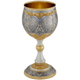 Shot glass 925 silver gold-plated Tsar's Feast