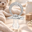 Schnuller 925 Silber & Silikon — Lifestyle-Setting im Kinderzimmer