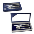 Silberbesteck Set Elegie – 3 Teile, 925 Silber Niello