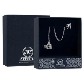 SilberKlar Wasser - Erfrischer an Kette „Freiheit“