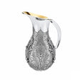 Silberkrug 925 Silber Signature Salome — ziselierter Akanthusbauch, glatte Schulter, vergoldete Innenseite, Zaramella