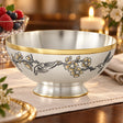 Piala Tasse 925 Silber vergoldet SAKURA 140 ml — Lifestyle-Setting am Serviertisch