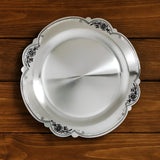 Silberteller 925 Silber – Dessertteller mit Niello, Handarbeit