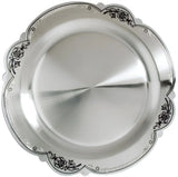 Silberteller 925 Silber – Dessertteller mit Niello, Handarbeit