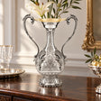Silbervase 925 Silber Signature Amphore Höhe 38 cm — Lifestyle-Setting im Wohnraum