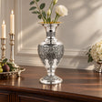 Silbervase 925 Silber Signature Baluster Höhe 46 cm — Lifestyle-Setting im Wohnraum