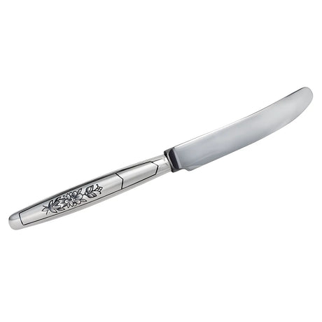 Tafelmesser 925 Silber mit Niello – Astra Black Kollektion