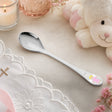 Tauflöffel 925 Silber mit Engel-Motiv — Lifestyle-Setting, Taufgeschenk für Mädchen
