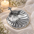 Taufschale 925 Silber Muschelform — Lifestyle-Setting, Geschenk zur Taufe