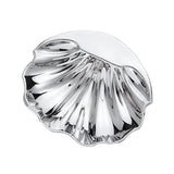 Taufschale 925 Silber Lisboa Muschelform — polierte Silberschale als Muschel mit gefächertem Relief, Geschenk zur Taufe