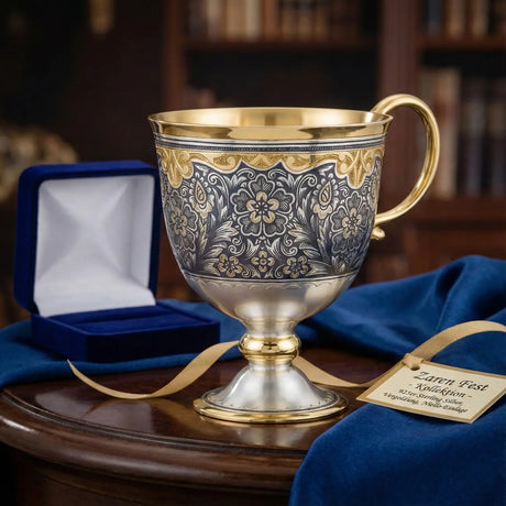 Teetasse 925 Silber vergoldet – Kollektion ZAREN FEST