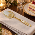 Tortenheber Astra Non-Niello — Lifestyle-Setting an der gedeckten Tafel