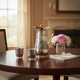 Wasserkaraffe 925 Silber vergoldet Nektar