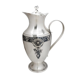 Wasserkaraffe 925 Silber Niello Essence 1,5 Liter