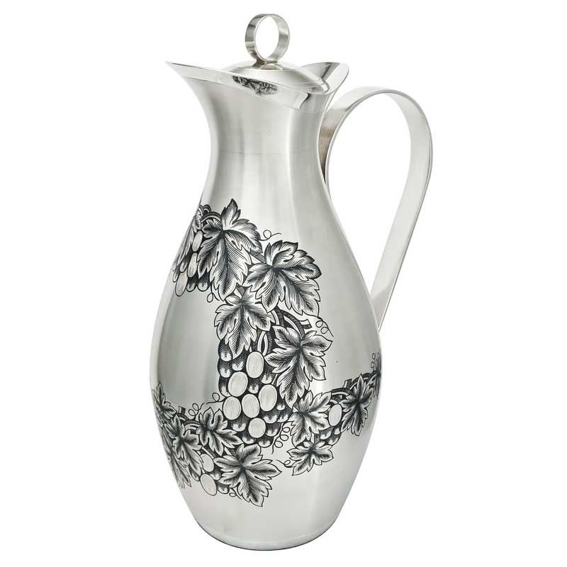 Carafe 925 silver grapes