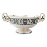 Silver bowl 925 silver "For Two" 400 ml 